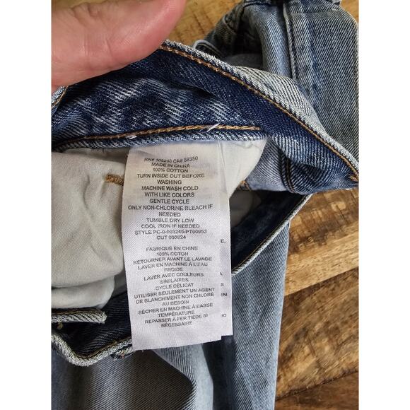 Current Elliot The Fling Jeans Women's Size 29 High Rise Straight Leg - Picture 6 of 9